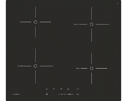 Варочная поверхность Darina PL EI313 B черный