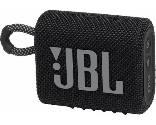 Портативная акустика JBL GO 3 черный (JBLGO3BLK)