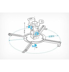 Кронштейн Holder PR-103-B, черный