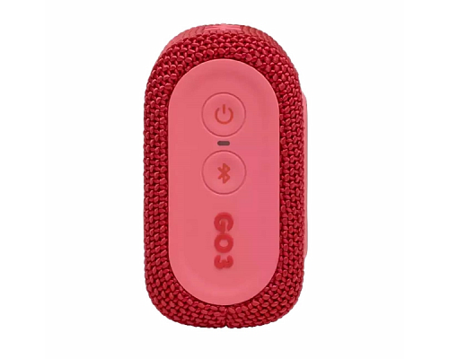 Портативная акустика JBL GO 3 красный (JBLGO3RED)