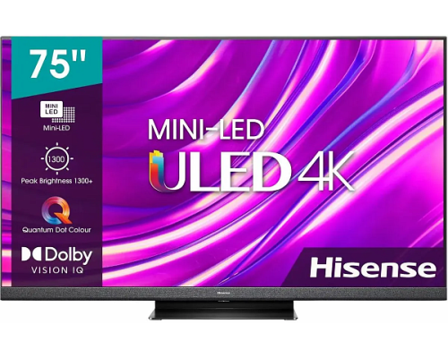 Телевизор HISENSE 75U7KQ черный