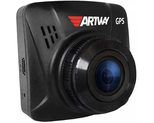 Видеорегистратор Artway AV-397 GPS Compact черный 12Mpix 1080x1920 1080p 170гр. GPS