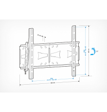 Кронштейн Holder LCDS-5071, черный