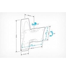 Кронштейн Holder LCDS-5062, белый