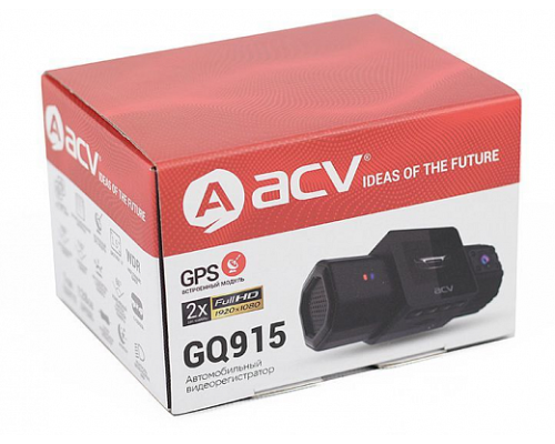 Видеорегистратор ACV GQ915 черный NT96663