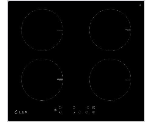 Варочная поверхность LEX EVI 640-1 BL, черный