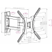 Кронштейн Arm Media LCD-404 new черный