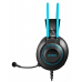 Гарнитура A4TECH Fstyler FH200U, серый/синий [fh200u blue]