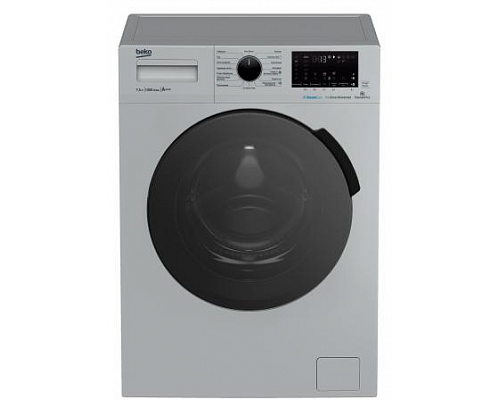 Стиральная машина BEKO WSPE 7H616S, серебристый