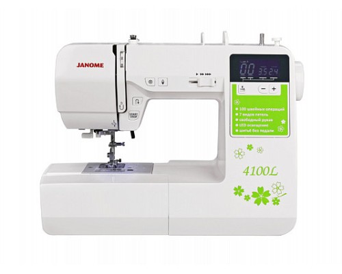 Швейная машина Janome 4100L, белый