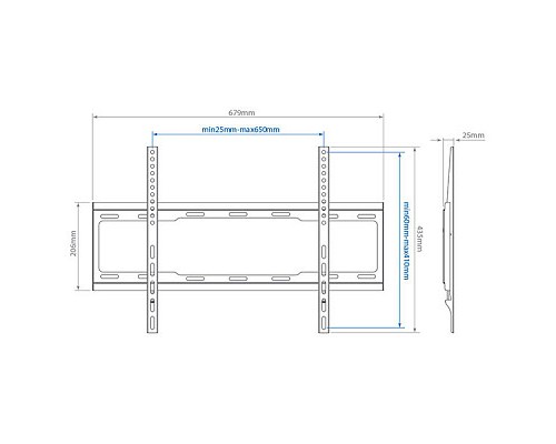 Кронштейн ARM MEDIA STEEL-1, черный