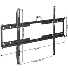 Кронштейн Holder LCD-F6618-B, черный