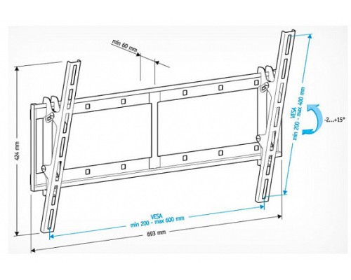 Кронштейн Holder LCD-T6606-B