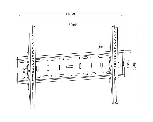 Кронштейн BAFF HN 40-80L