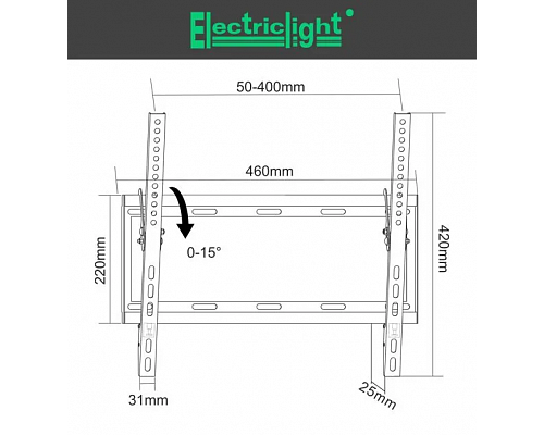 Кронштейн Electriclight КБ-01-94 белый