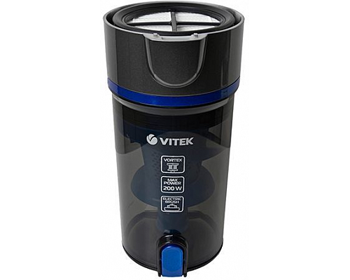 Пылесос VITEK VT-8133-01, 200Вт, синий