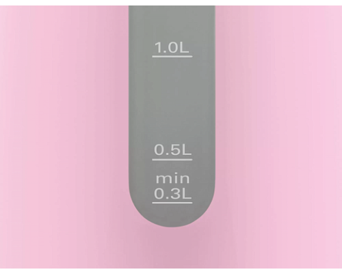 Чайник Bosch TWK 7500K, розовый/серый