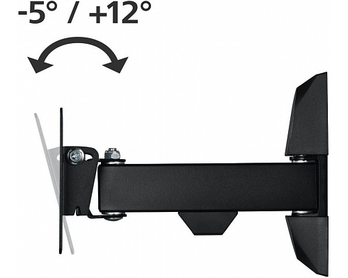 Кронштейн Hama H-118113 черный