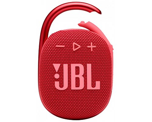 Портативная акустика JBL Clip 4, красный