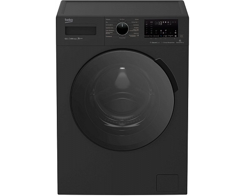 Стиральная машина BEKO WSPE 6H616A, антрацит