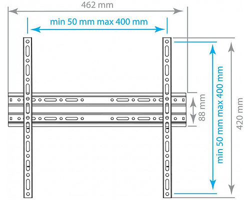 Кронштейн ARM MEDIA PLASMA-3 new черный