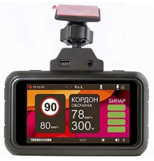 Видеорегистратор с радар-детектором TrendVision Hybrid Signature EVO Wi GPS черный