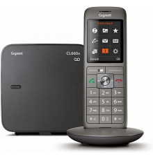 Радиотелефон Dect Gigaset CL660A SYS RUS черный