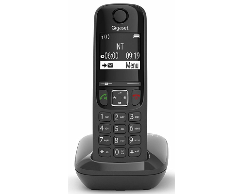 Радиотелефон Dect Gigaset AS690 RUS SYS черный