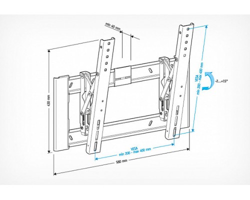 Кронштейн Holder LCD-T4608-B