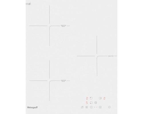Варочная поверхность Weissgauff HI 430 W белый