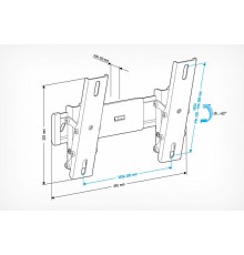 Кронштейн Holder LCD-T2611-B