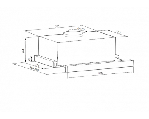 Вытяжка GRAUDE DHF 60.0 W