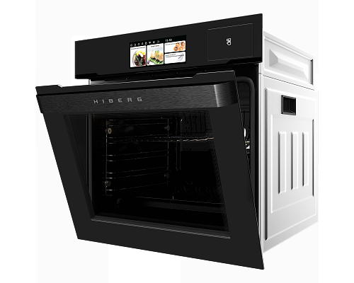 Духовой шкаф HIBERG S-VM 6615 B i-SMART