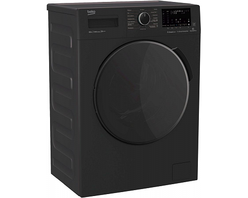 Стиральная машина BEKO WSPE 6H616A, антрацит