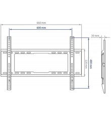 Кронштейн KROMAX IDEAL-101 черный