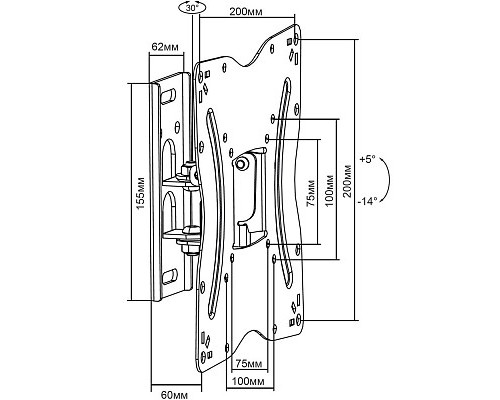 Кронштейн BAFF KS 13-43