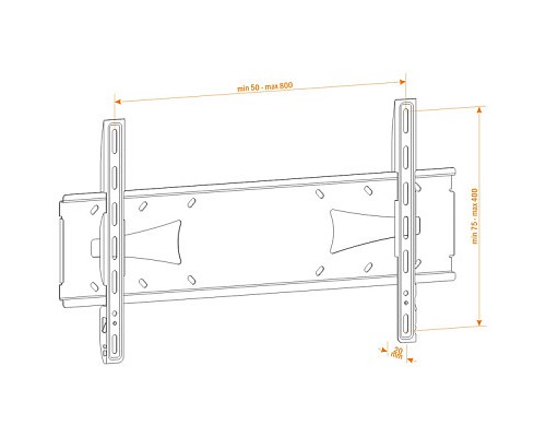 Кронштейн Holder PFS-4017, металлик