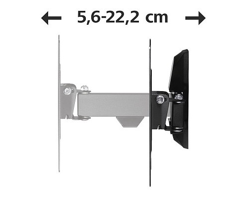 Кронштейн Hama H-118100, черный