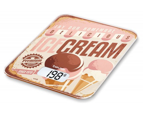 Кухонные весы Beurer KS19 Ice Cream рисунок