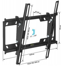 Кронштейн Holder LCD-T3626-B, черный