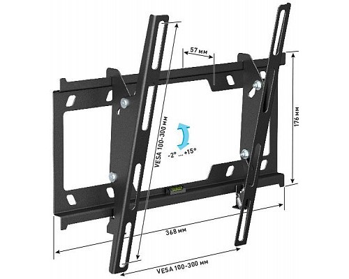 Кронштейн Holder LCD-T3626-B, черный