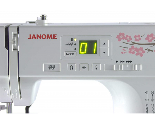 Швейная машина Janome 1030 MX белый/цветы