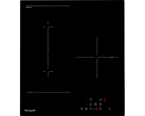 Варочная поверхность WEISSGAUFF HI 430 BFZ,  черный