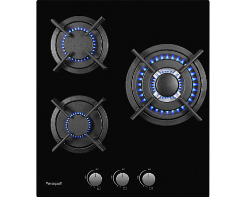 Варочная поверхность Weissgauff HGG 451 BGh черный