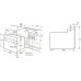 KORTING духовой шкаф газовый OGG 771 CFW