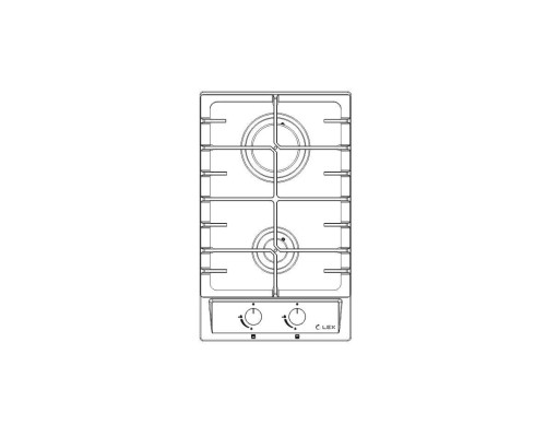 LEX GVS 321 IX газовая варочная поверхность