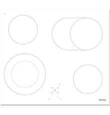 KORTING электрическая варочная HK 62051 BW