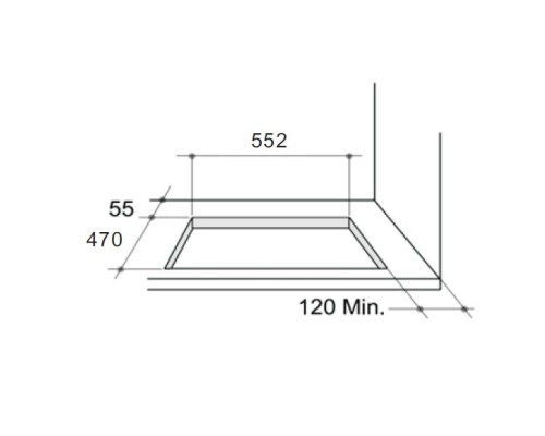 Zigmund Shtain GN 208.61 X варочная поверхность 