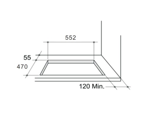 Zigmund Shtain GN 98.61 W варочная поверхность 