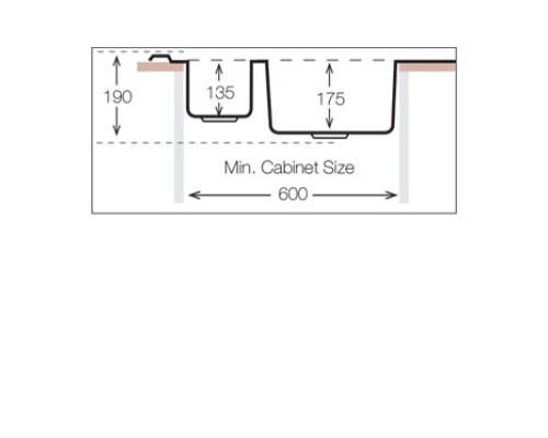 Кухонная мойка TopZero (wellinox) COL 776.507 15 - GT8K